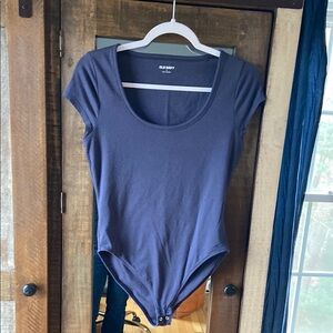 Old Navy Navy Blue Bodysuit
